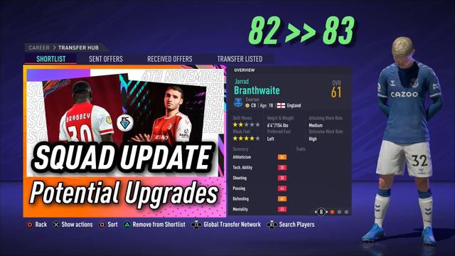FIFA 21 CAREER MODE SQUAD UPDATE (6/11/20) смотреть онлайн