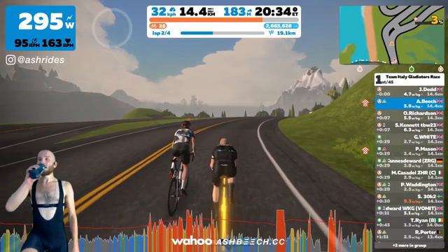 I BURNT THE POTATOES 🥔🔥 - LIVE ZWIFT RACE смотреть онлайн