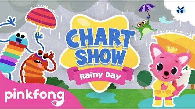 Pinkfong Chart Show: Rainy Day Songs | Pinkfong Baby Shark Chart Show | Pinkfong Show For Children