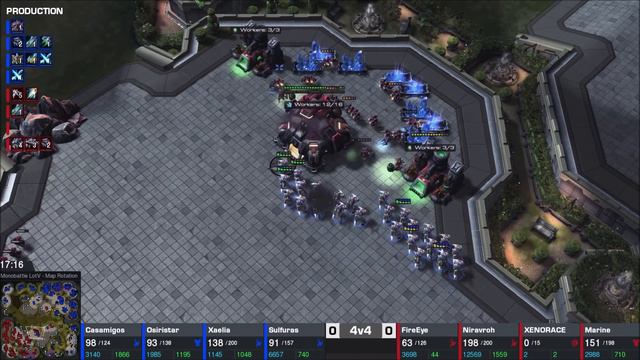 MONOBATTLE - Battlecruisers, Thors, Immortals, Phoenix, Lurkers - StarCraft 2 - 2020 смотреть онлайн