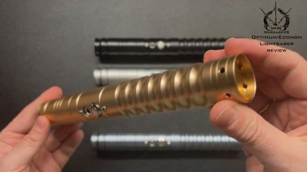 Демонстрация рукоятки светового меча Nova | Мастерская WarSabers - Световые мечи "Новичок"