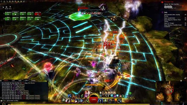 GW2 - Spirit Vale - Vale Guardian - Engineer PoV /w TS смотреть онлайн
