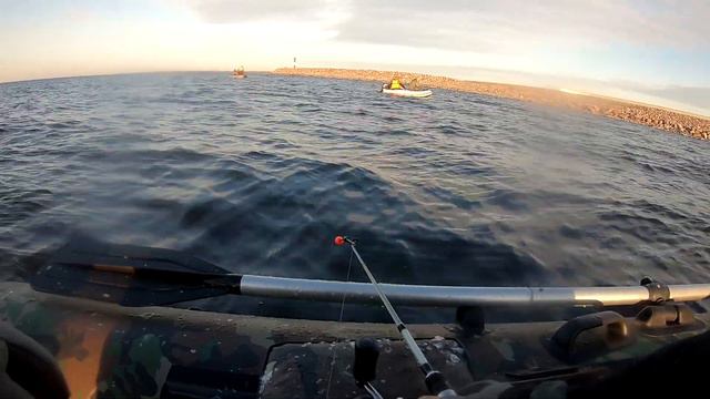 Ловля корюшки с лодки в ноябре 24.11.2019 Финский залив, Южная дамба смотреть онлайн