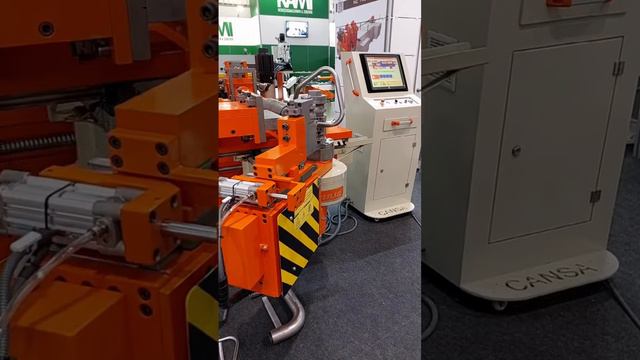 Автоматический трубогиб CANSA CNC 35 смотреть онлайн