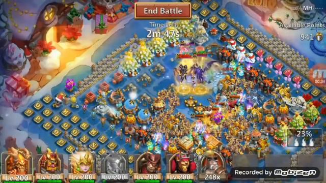 8/8 Iron Will | Minotaur | Mino Bombing | Cirrina | Guild Wars | Gameplay | Castle Clash смотреть онлайн