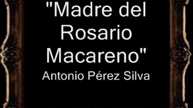 Madre del Rosario Macareno - Antonio Pérez Silva [BM] смотреть онлайн
