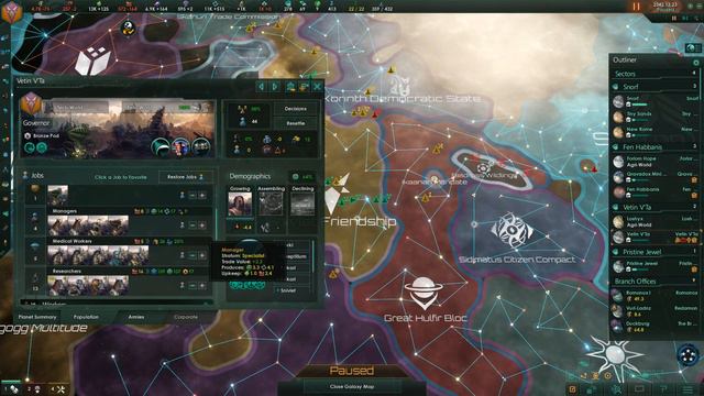 Stellaris: The Impossible Run - Part 10 - The Decade of Panic смотреть онлайн