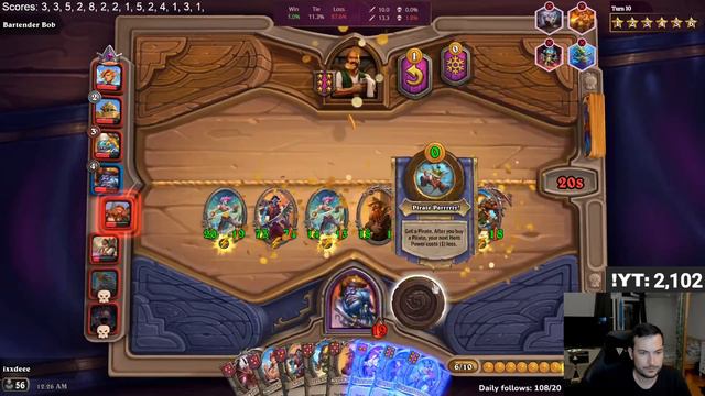 When Patches Actually Finds PIRATES!! | Hearthstone Battlegrounds смотреть онлайн