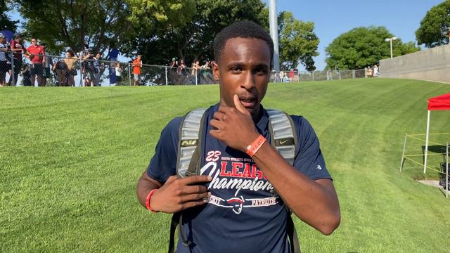 Liberty HS jumpe Christian Edwards at the 2023 CIF-State Track and Field Championships смотреть онлайн