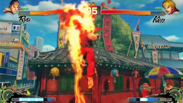 Street Fighter 4 - Ryu vs Ken #streetfighter смотреть онлайн