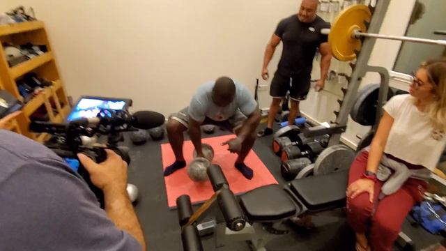 World Record Strict Millennium Dumbbell reps смотреть онлайн