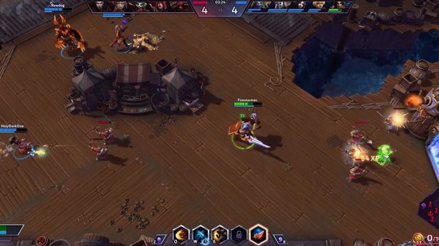 Varian | Heroes of the Storm (Unrank gameplay) - Ultra Wide 21:9 Ultra High Setting смотреть онлайн
