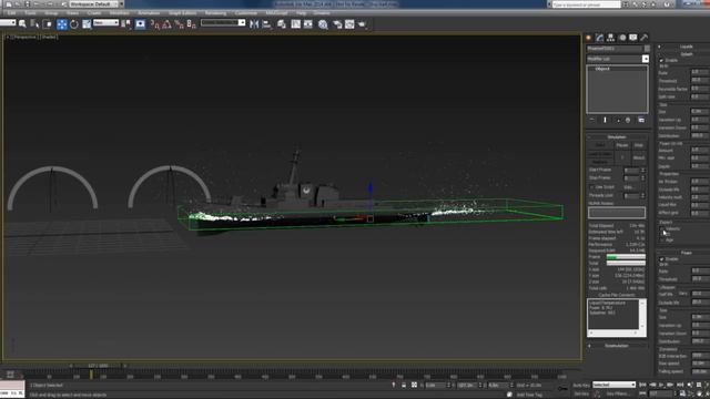 3Ds Max & Phoenix FD Tutorial - Ship in Ocean HD смотреть онлайн