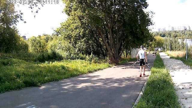 Горный спринт, классика, Марьино, 30.07.2022 - вид со статичной экшн-камеры. смотреть онлайн