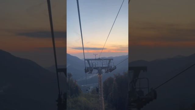 Закат Роза Хутор