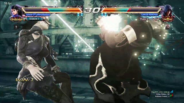 Tekken 7 zafina vs jin / passing throught yellow ranks смотреть онлайн