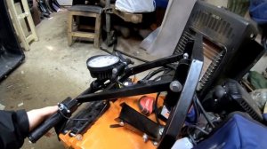 Складной руль для мотобуксировщика Белка. Все размеры с пояснениями по изготовлению.