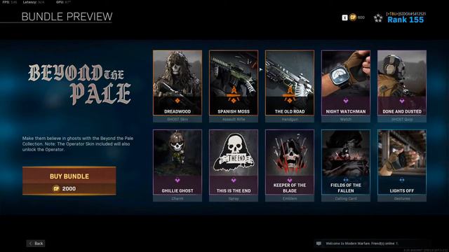 MW WARZONE - ( GHOST ) BEYOND THE PALE BUNDLE смотреть онлайн