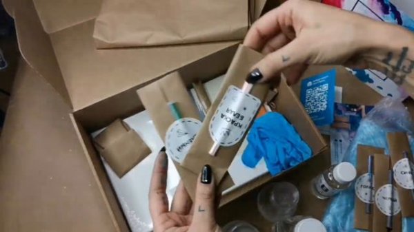 Распаковка бокса Resin Art от Lab of Art