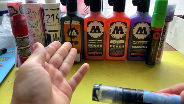 Обзор на мой граффити стафф. Part 1