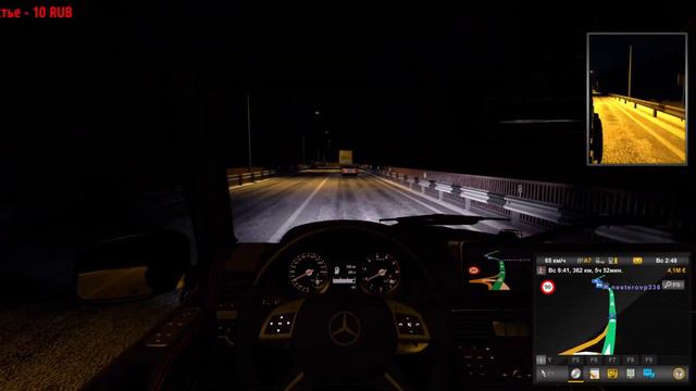 Euro Truck Simulator 2. (1.49) (SIBIRMAP 2.7.0) Дураки на дороге #15/1