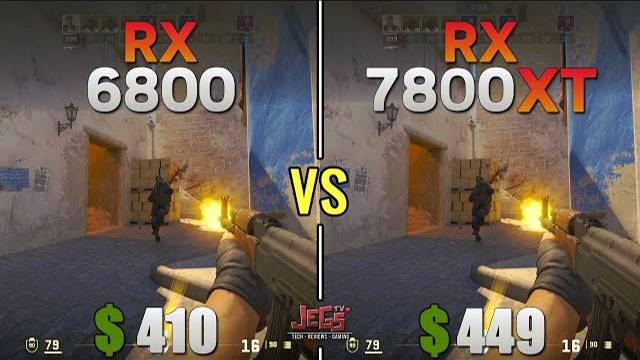 ТЕСТ - RX6800 VS RX7800XT