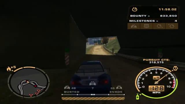 NFS Most Wanted 2005 Free Roam 33min + Pursuit Condition 6 (HD) смотреть онлайн