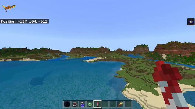 Minecraft pe 1.17 best seed speedrun - Village & Stronghold with lush caves / Portal & Fortress !! смотреть онлайн