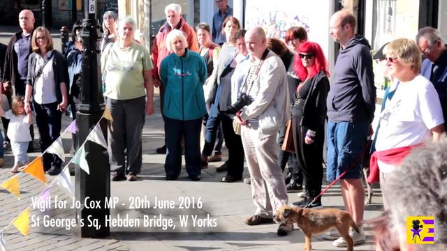 Vigil for Jo Cox in Hebden Bridge смотреть онлайн
