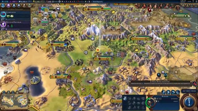 Civilization 6 Shuffle Kongo Ep.21 смотреть онлайн