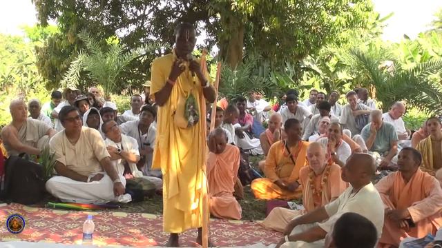 2016 Navadwip Mandala Parikrama - Day 7 Talk by Dhira Damodar Swami Part 16. смотреть онлайн