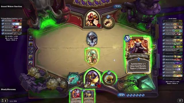 How to Beat Grand Widow Faerlina - Normal Mode | Hearthstone Tutorials [Naxxramas Adventure] смотреть онлайн