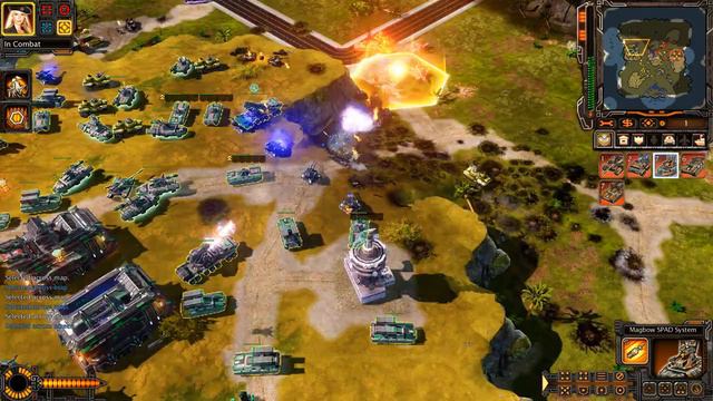 C&C Red Alert 3 Corona mod 3 vs 3 смотреть онлайн