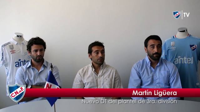 Martín Ligüera, nuevo DT de la 3ra. división смотреть онлайн