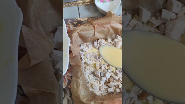 Насыпной пирог.