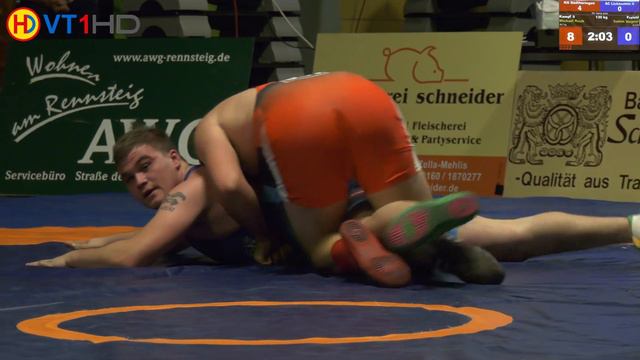 🤼 | Wrestling | 130kg FS: Michael Koch (Südthüringen) vs. Tobias Wagner (Lichtenfels II) смотреть онлайн