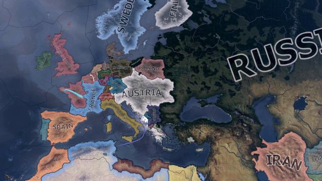 Hearts of Iron IV Timelapse - Frederick’s Nightmare AI Only смотреть онлайн
