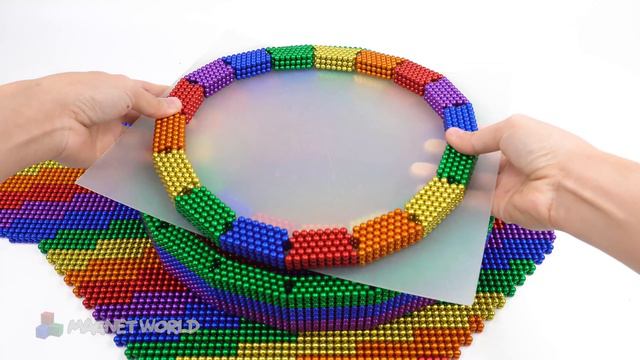 Most Creative - How To Build Basketball Stadium From Magnetic Balls (Satisfying & Relax) смотреть онлайн