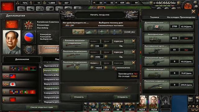Прохождение Hearts of Iron IV за СССР серия 21 Южный рывок смотреть онлайн