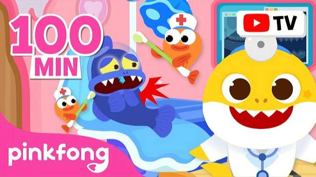 [BEST] 啕🏥 Baby Shark Hospital Play | Ocean Animals And Police Officer + More! | Pinkfong For Kids