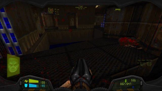 Doom 2 : Brutal Doom v21 mod - Walkthrough Level 3 [ The Gantlet ] - [ 4K ] - Ultra settings смотреть онлайн