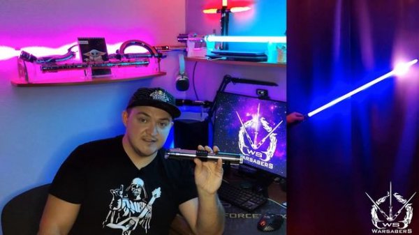 Обзор светового меча Энакина Скайуокера - Young Padavan | Мастерская WarSabers - мечи "Мастер"