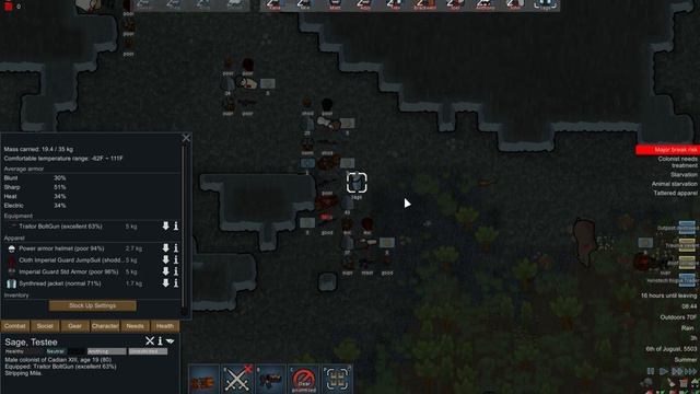 [52] RimWorld WH40K Imperial Guard Abandoned City Let's Play! B18 Modded смотреть онлайн