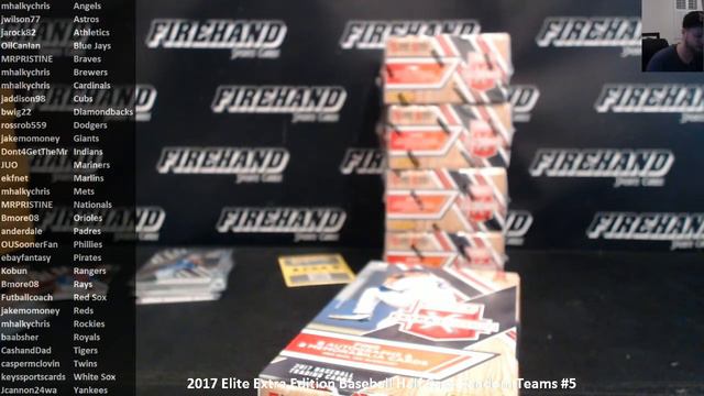 2017 Elite Extra Edition Baseball Half Case Random Teams #5 ~ 1/26/18 смотреть онлайн