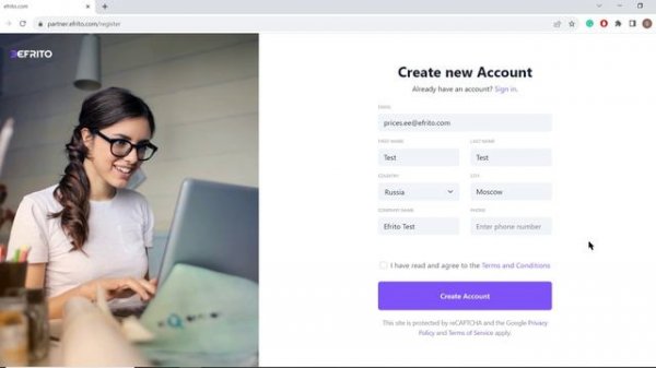 WEBSITE REGISTRATION