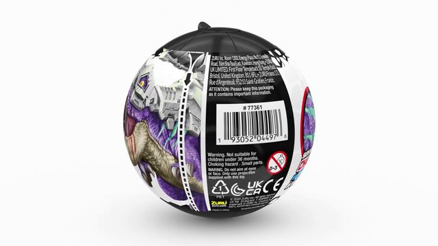 5 Surprise-Dino Strike-Color Change-Capsule 360-20220217 смотреть онлайн