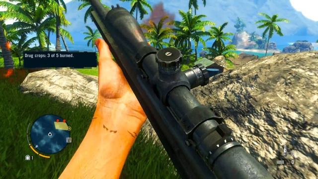 Far cry 3 Ultra HD Gameplay GTX 670 MSI Twin Frozr смотреть онлайн