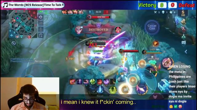 WHEN MOBAZANE MEETS BULLDOG (FILIPINO STREAMER) | MOBAZANE VS BULLDOG смотреть онлайн