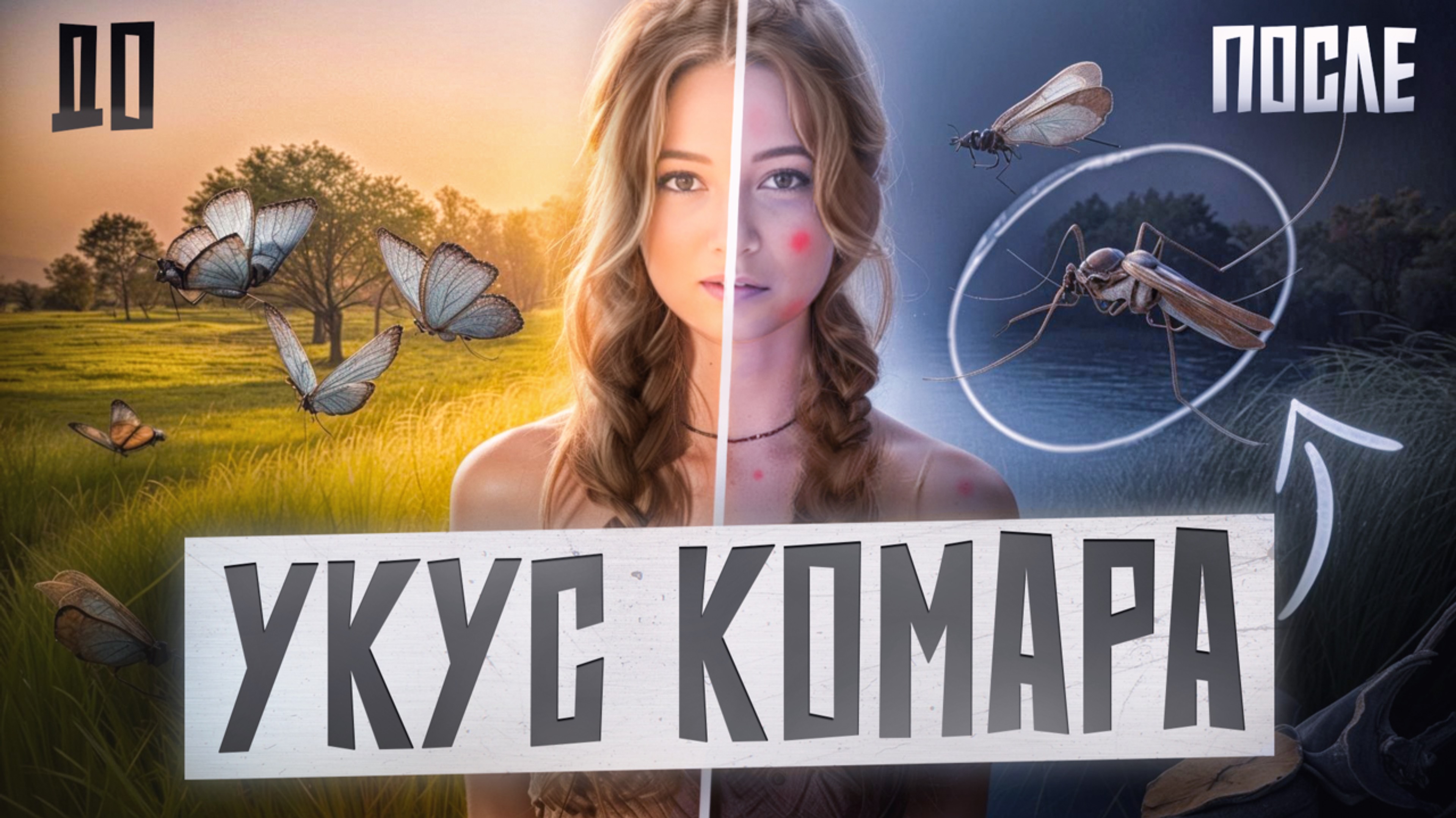 что будет если укусит ЭТОТ комар? смотреть онлайн