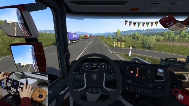 EFSANE RETARDER SESİ / MUHTEŞEM YOLLAR / SCANIA S500 VABIS / ETS 2 / EURO TRUCK SIMULATOR 2 / #26 смотреть онлайн